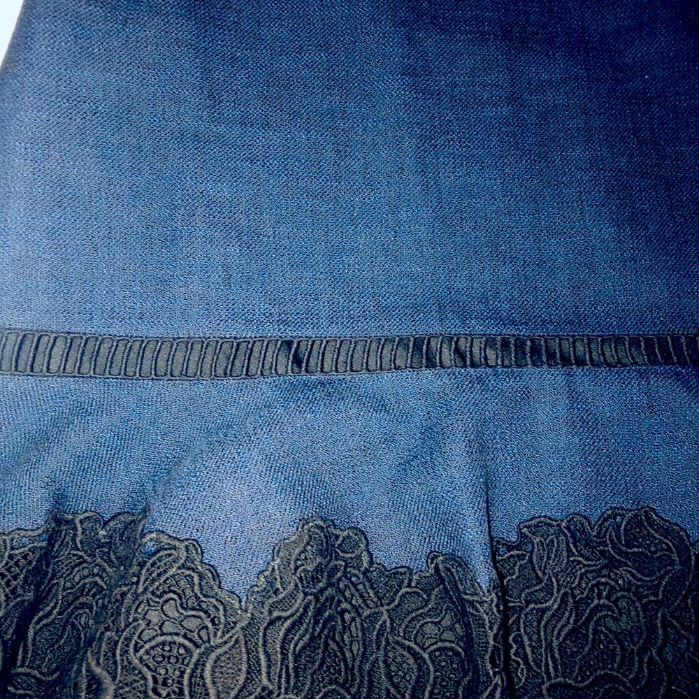 Rebecca Taylor dress with lacy trim